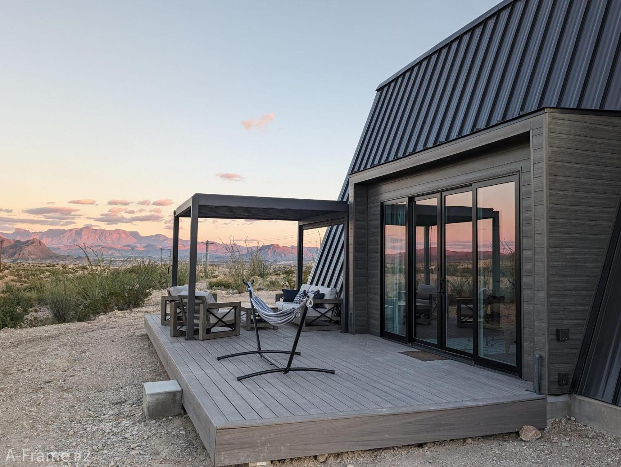 Вілла Stardust Big Bend Luxury A-Frame#4 Great Views Терлінгва Екстер'єр фото