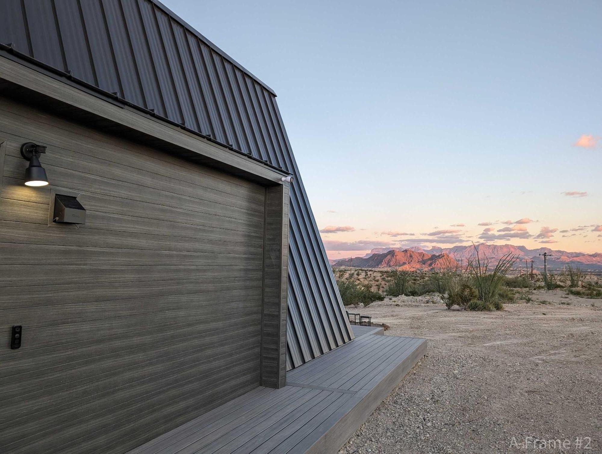 Вілла Stardust Big Bend Luxury A-Frame#4 Great Views Терлінгва Екстер'єр фото