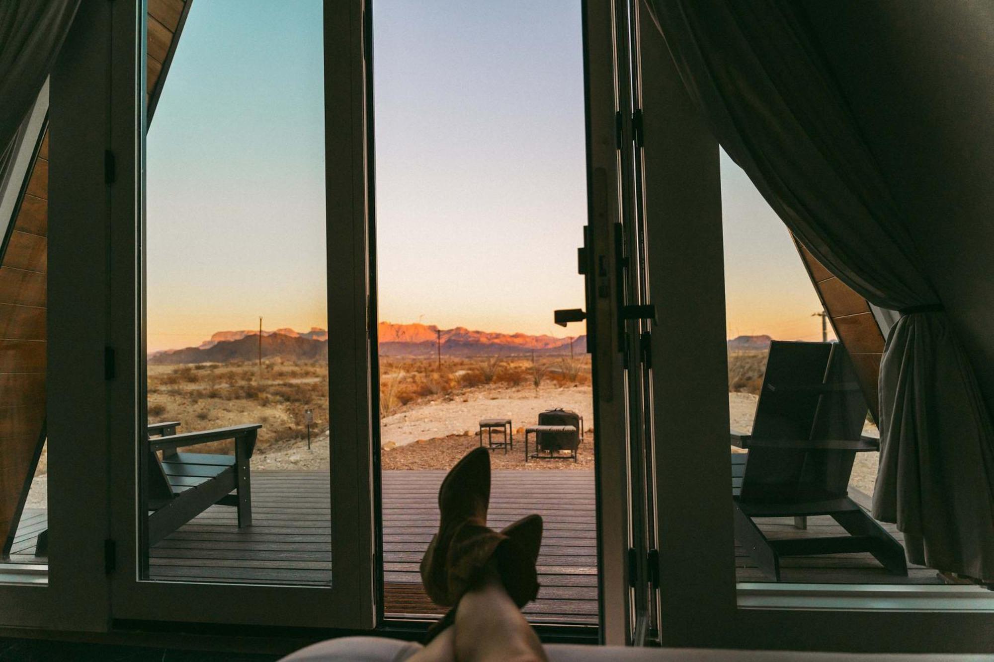 Вілла Stardust Big Bend Luxury A-Frame#4 Great Views Терлінгва Екстер'єр фото